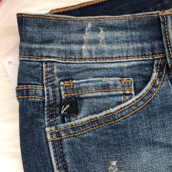 🔥LAST ONE‼️ Distressed Split-Ankle Jeans 👖 - Picture 5 of 7